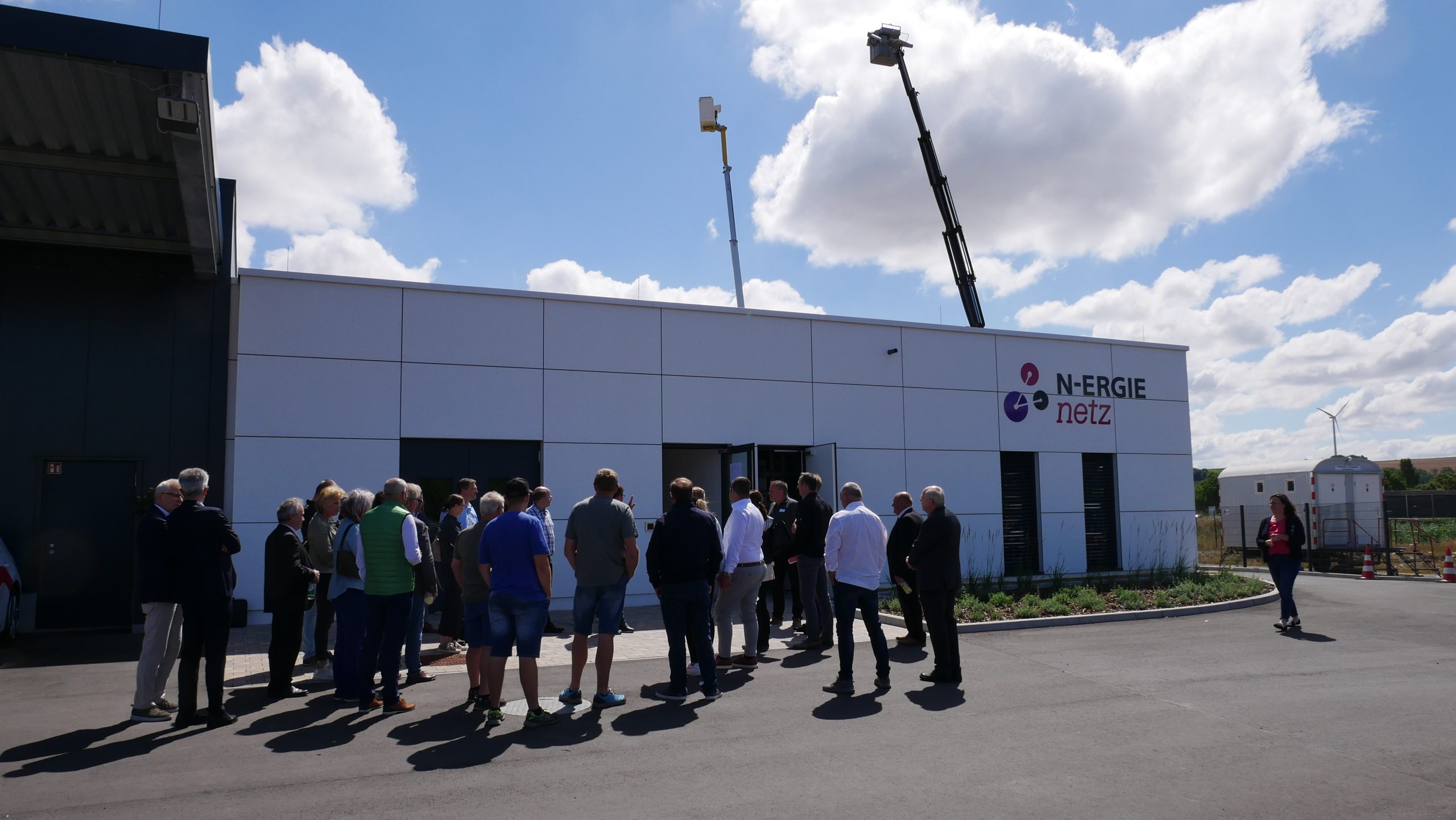 Neuer Logistikstandort der N-ERGIE Netz GmbH eingeweiht